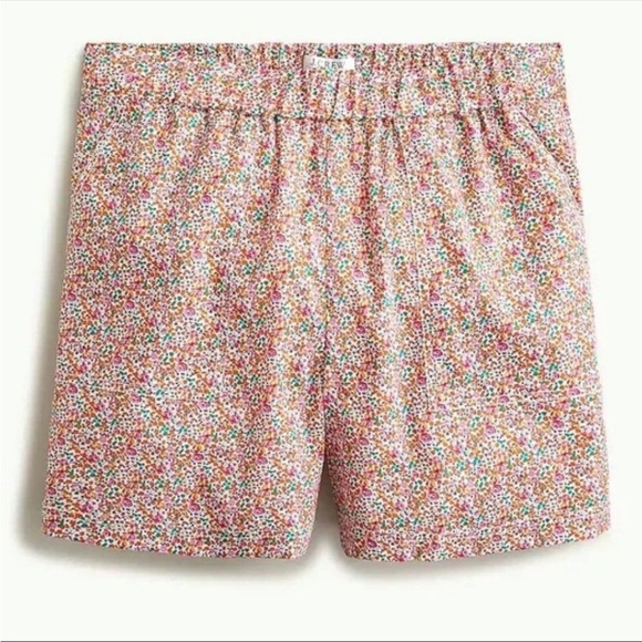 Liberty of London x J. Crew Pull On Camp Shorts - Picture 1 of 7